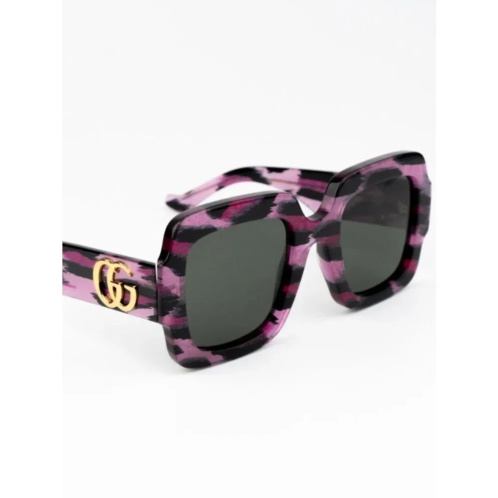 NEW Gucci GG1547S 003 Black Grey Women Square Sunglasses GG 1547S